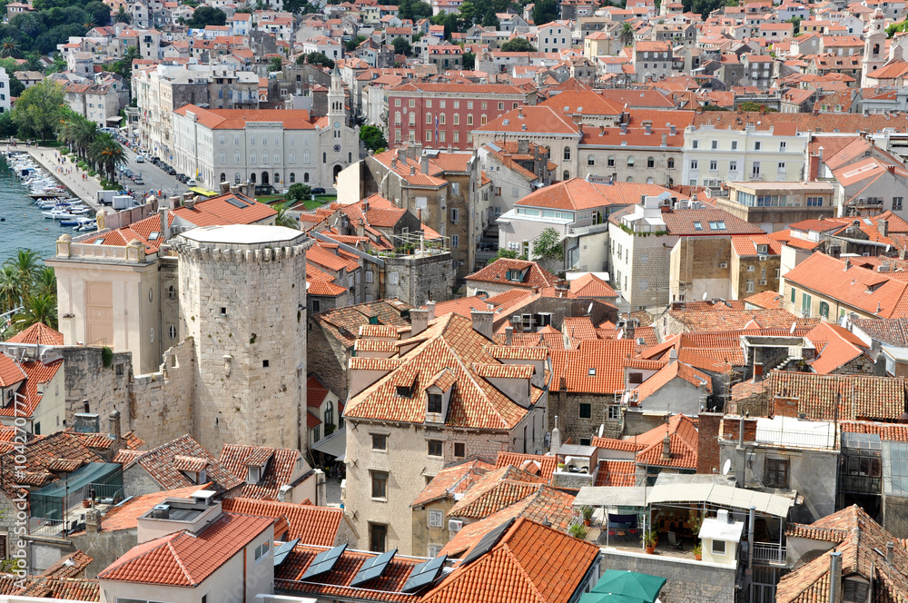 Medieval historical centre of Split, Croatia