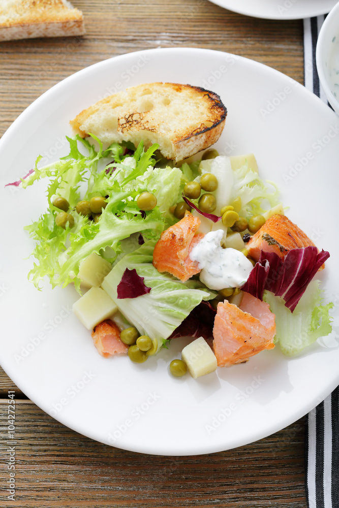salad with fish salad with fish