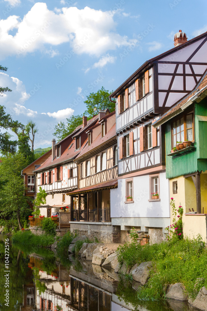 idyllic Wine Village of Kaysersberg in Alsace