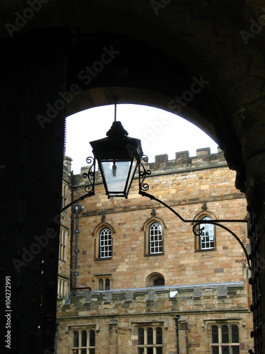 Arc and lamp in Durham Castle