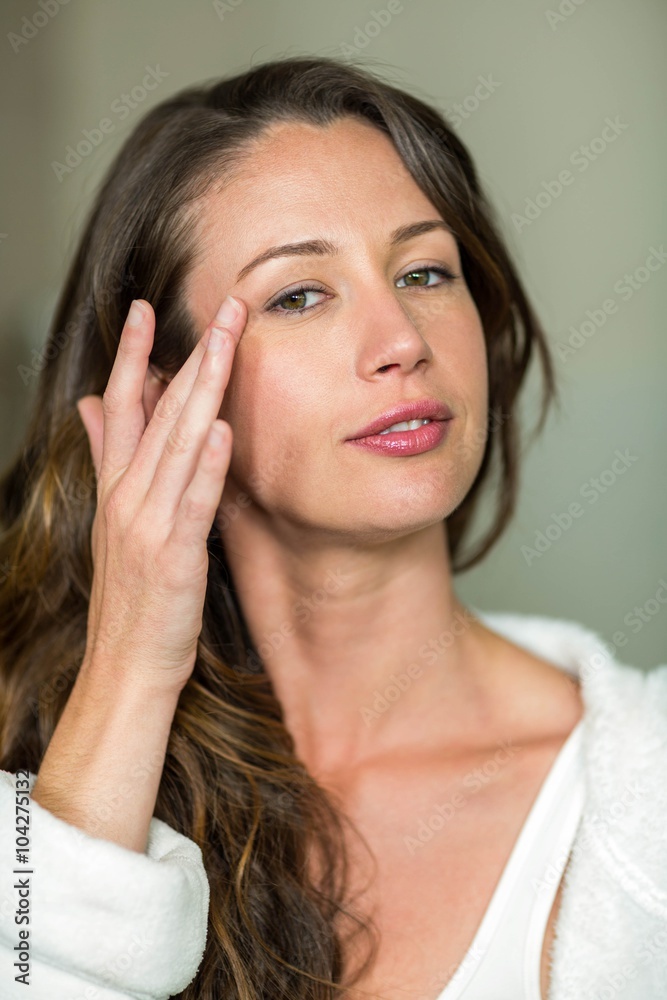 Portrait of beautiful brunette woman Portrait of beautiful brunette woman