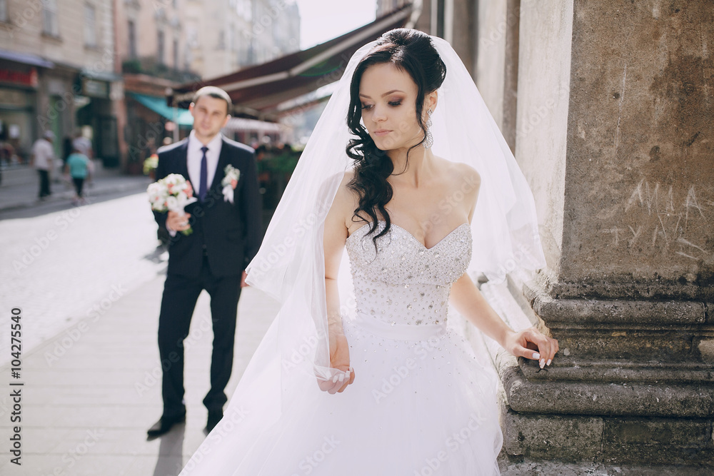 Naklejka premium wedding day HD
