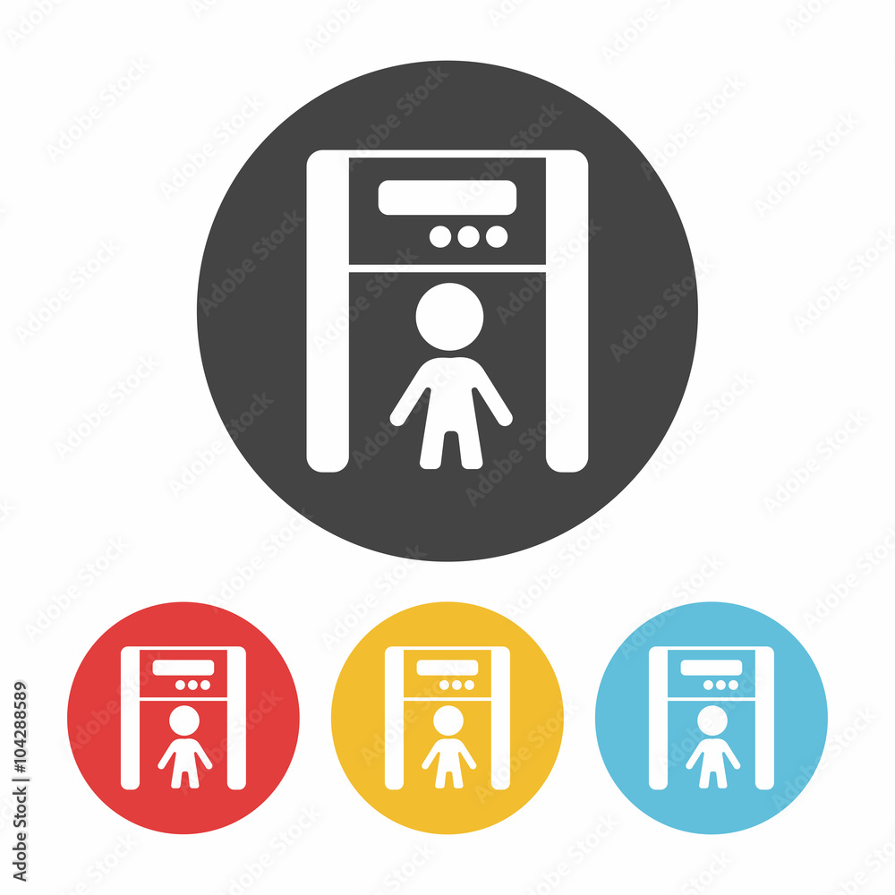 security gate icon security gate icon