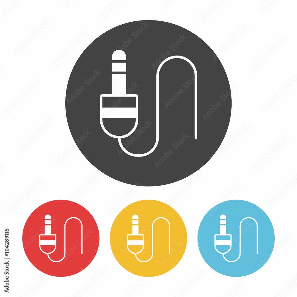 Audio cable icon