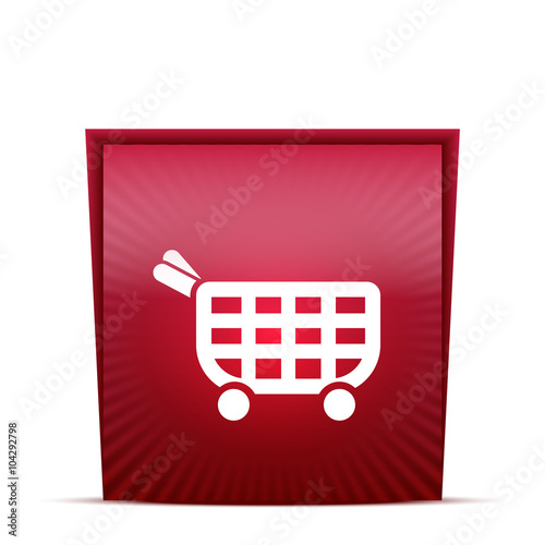 Icona E-commerce - Box Rosso
