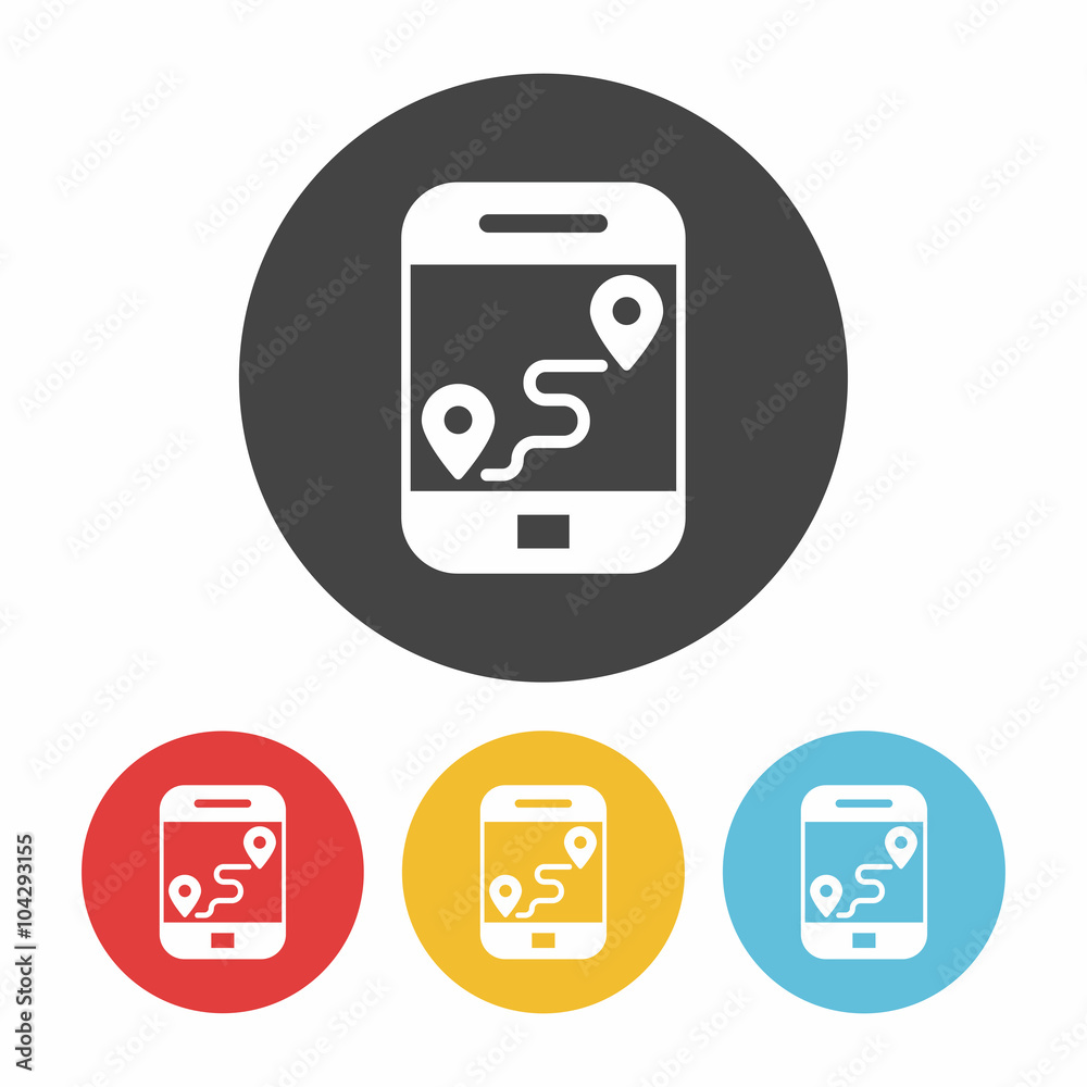 cellphone map icon