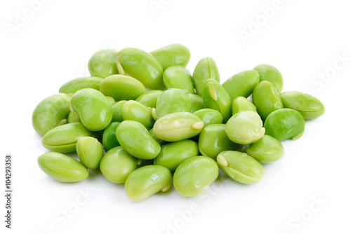  boiled green soy beans