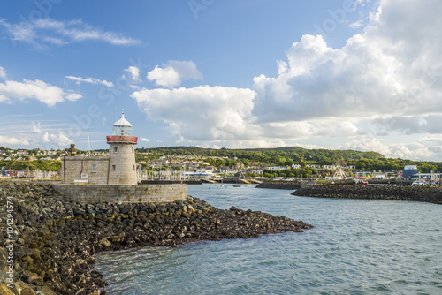 Photography Beautiful landscape of fishing town Howth in Ireland