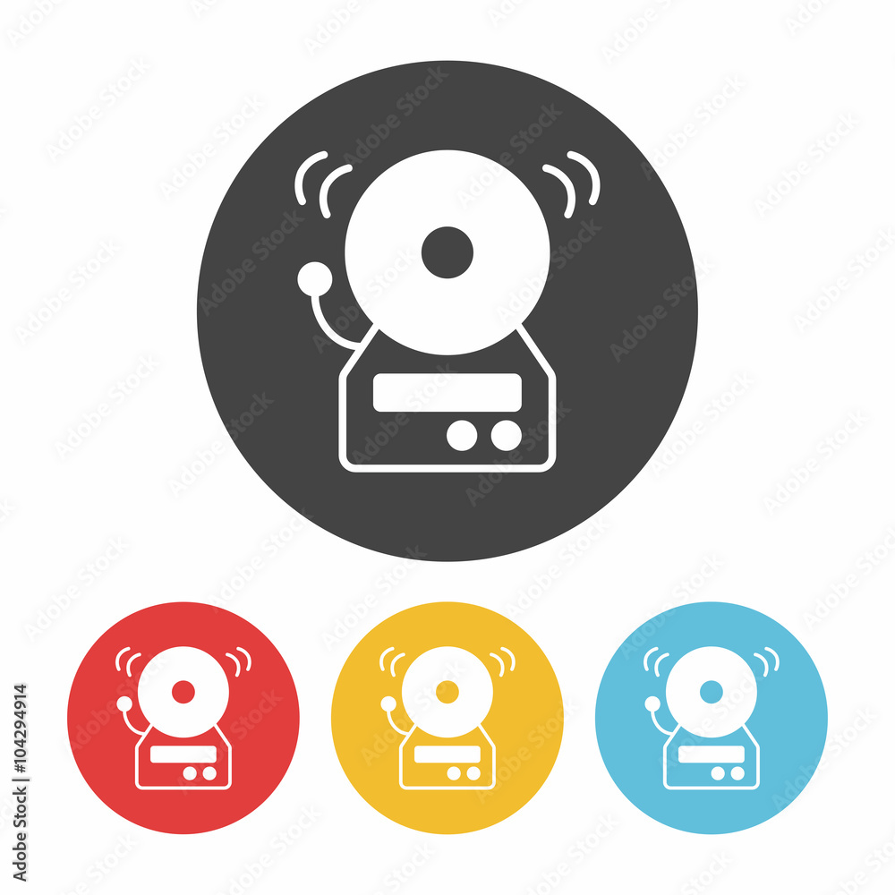 alarm icon alarm icon