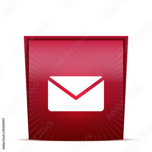 Icona Newsletter - Box Rosso