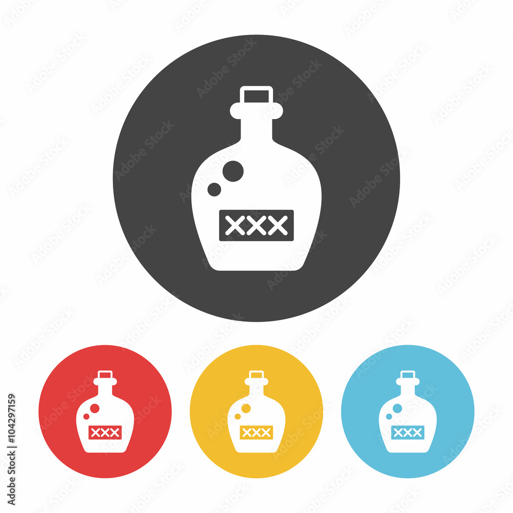 Obraz premium wine icon