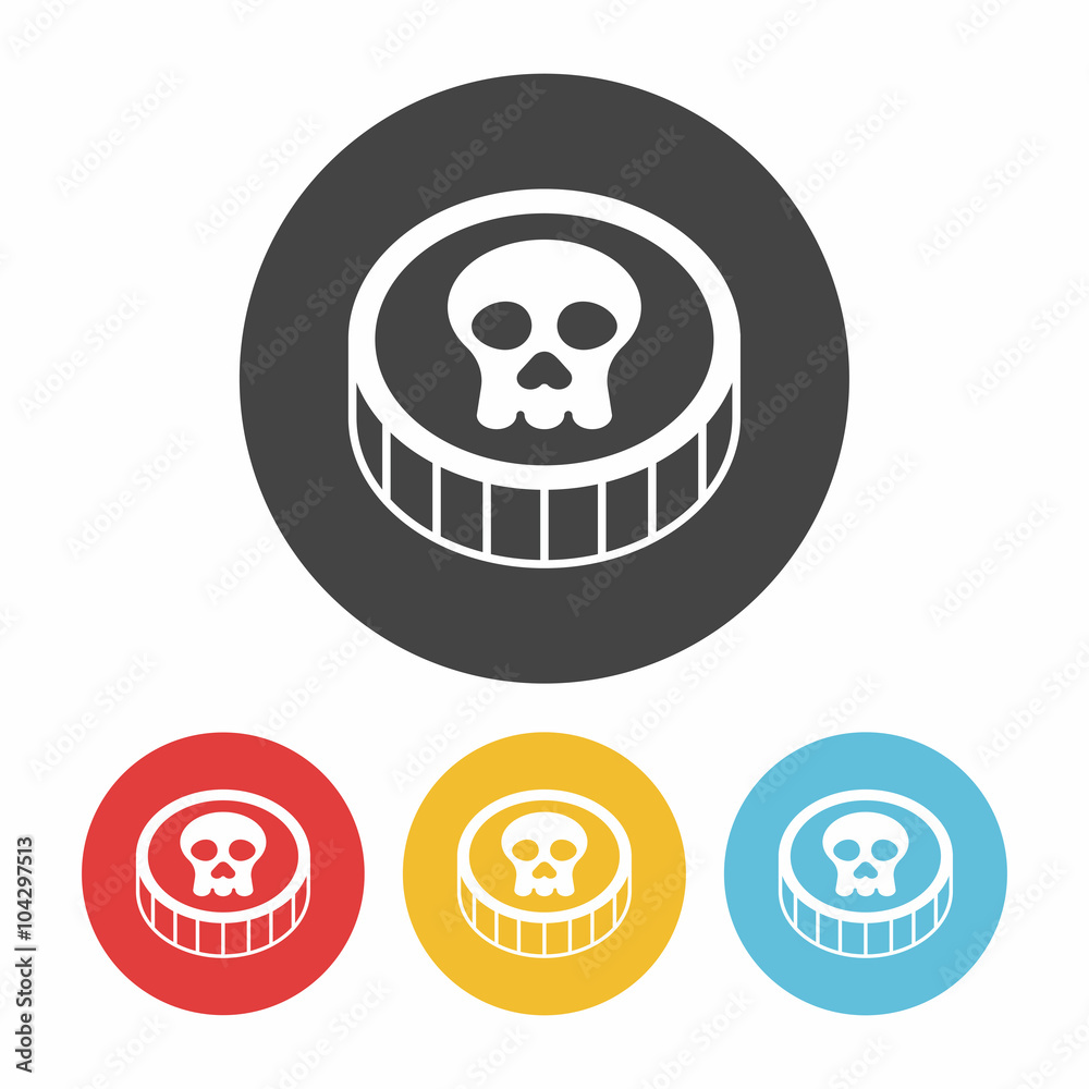 pirate coin icon