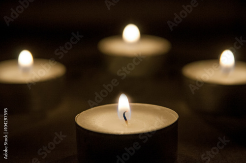 Kerzenschein  Romantik  Teelichter  Kerzen
