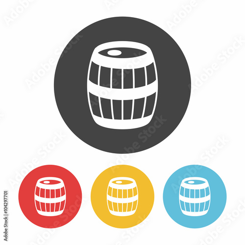 wine barrel icon
