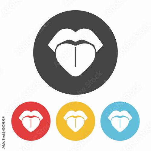 tongue icon