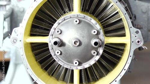 Turbine aircraft engine