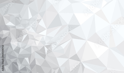 Vector abstract gray, triangles background. © rvika