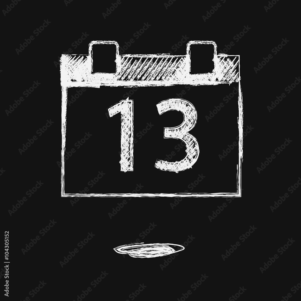 Hand drawing sketch vector illustration of organizer or planner with pencil Hand drawing sketch vector illustration of organizer or planner with pencil
