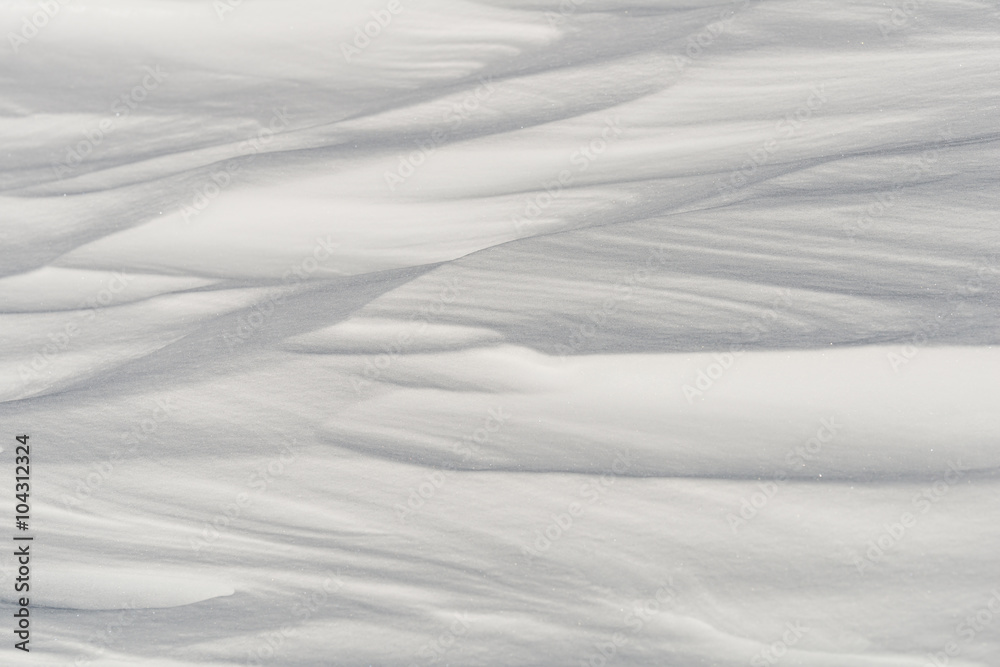 Fototapeta premium Seamless fresh white snow background