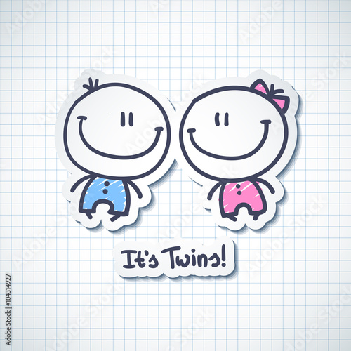 it's twins