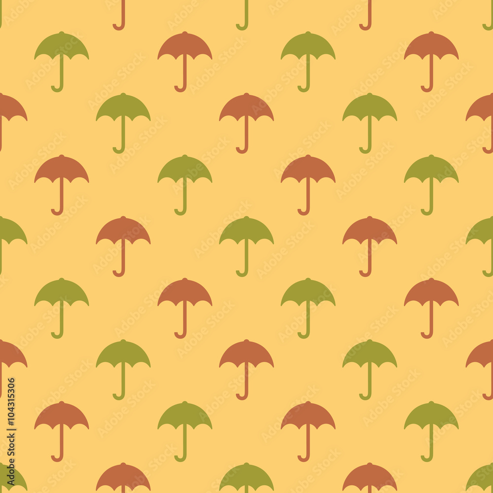 Naklejka premium umbrella pattern
