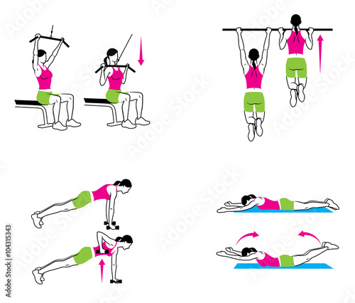 Beautiful Back exercises