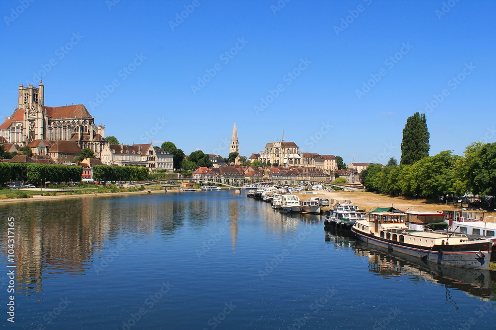 Ville d'Auxerre, France