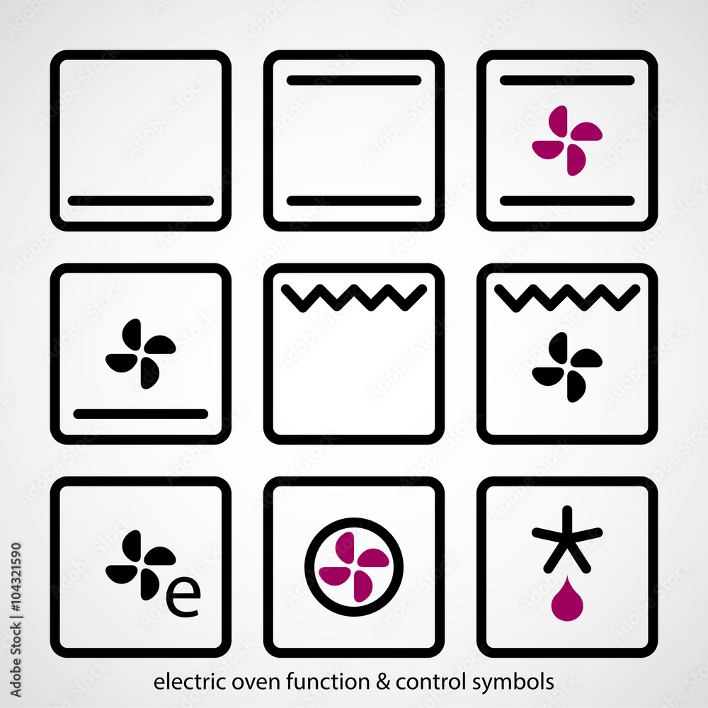Speeltoestellen Vertrappen Laatste Electric oven function & control symbols Stock Vector | Adobe Stock Speeltoestellen Vertrappen Laatste Electric oven function & control symbols Stock Vector | Adobe Stock