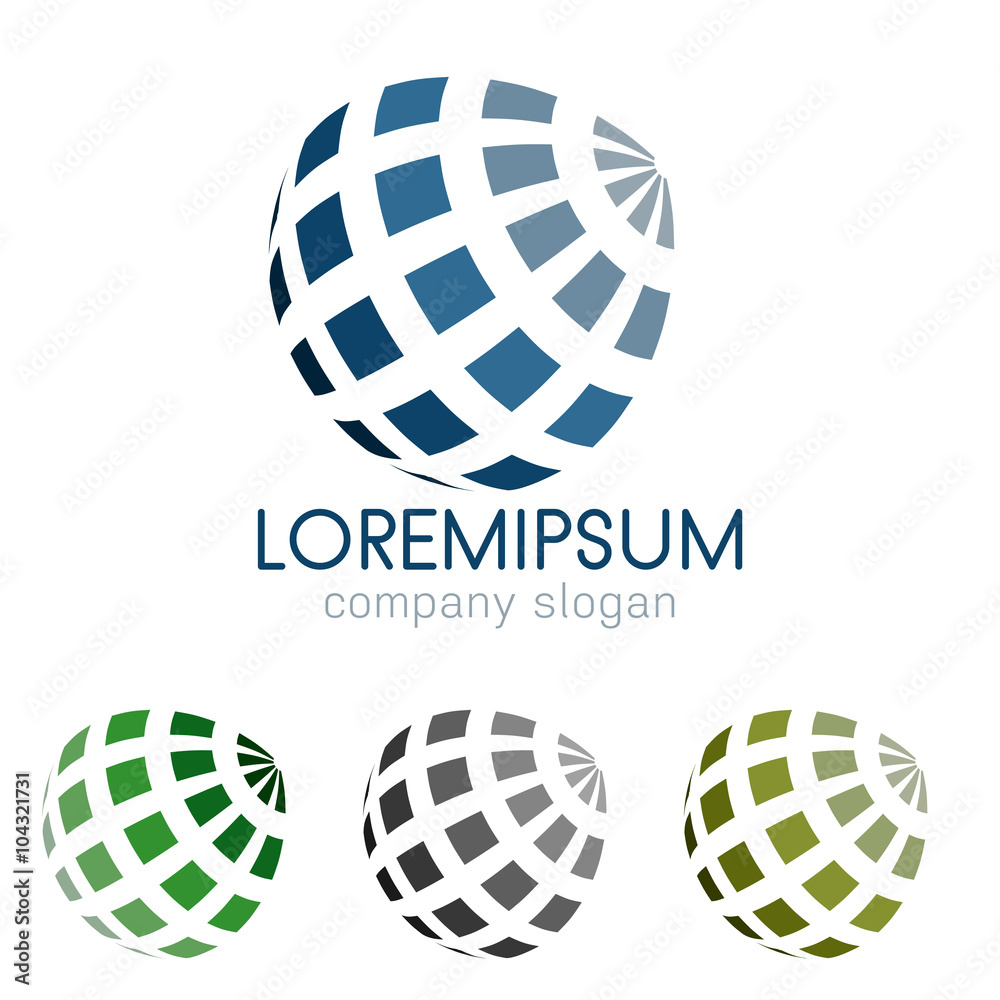 Obraz premium Business logo. Enterprise logotype.