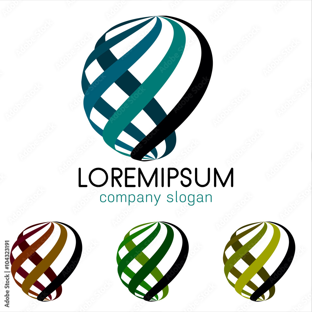 Fototapeta premium Business logo. Enterprise logotype.