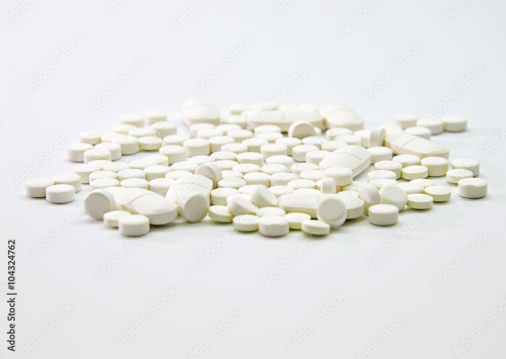 White tablets White tablets