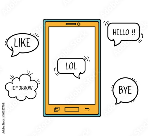 mobile chat design 