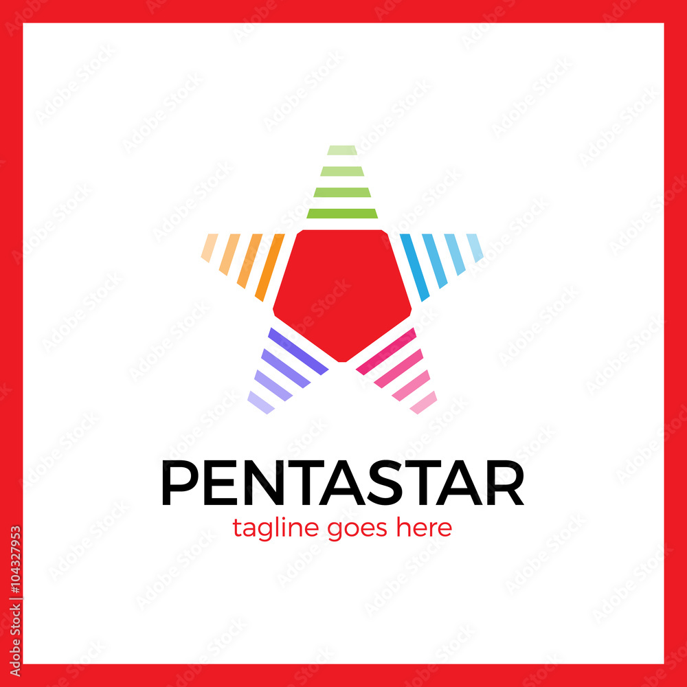 Penta Line Star Logo Penta Line Star Logo