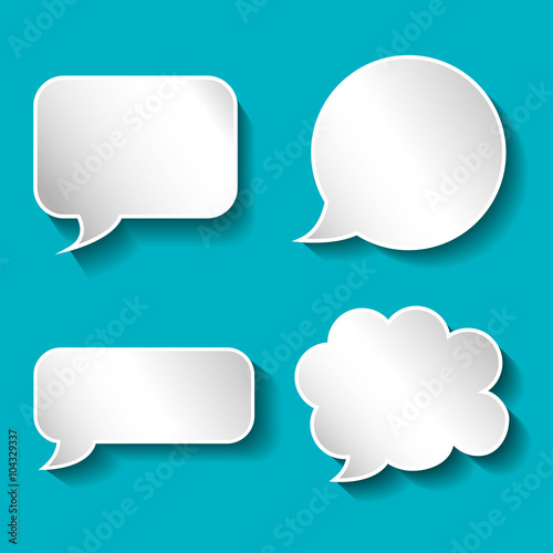 text balloon design 