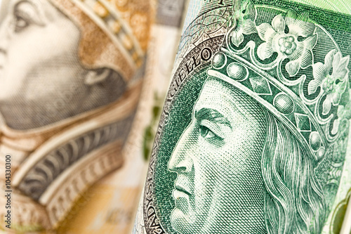 Obraz na płótnie Banknoty w salonie