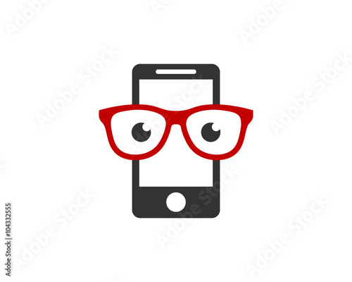 Mobile Geek Logo Design Template