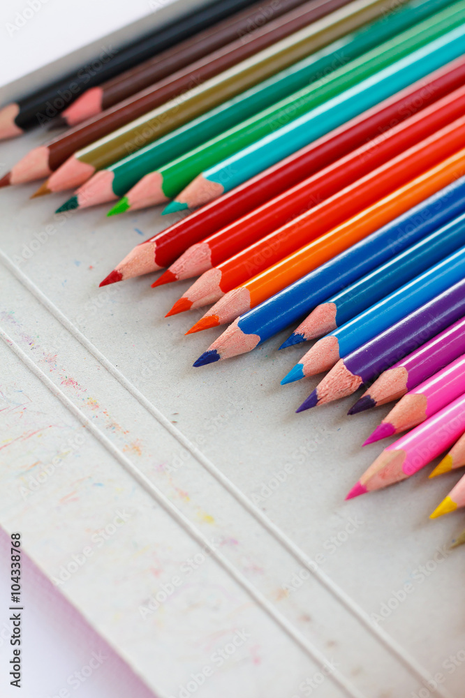 Obraz premium color pencils