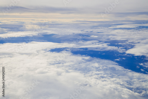 aerial view of cloud