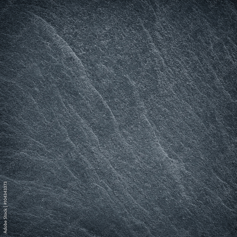Naklejka premium Dark grey black slate background or texture.
