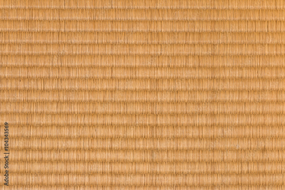 Straw colored tatami mat, background Stock Photo | Adobe Stock