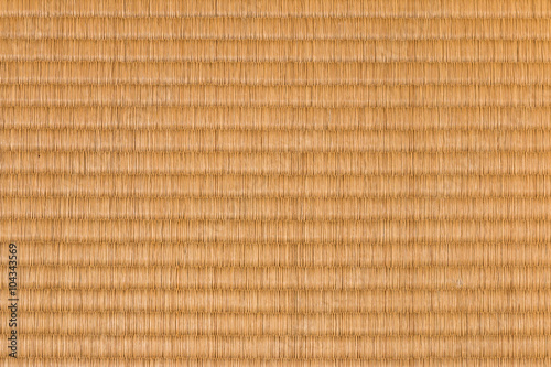 Straw colored tatami mat, background