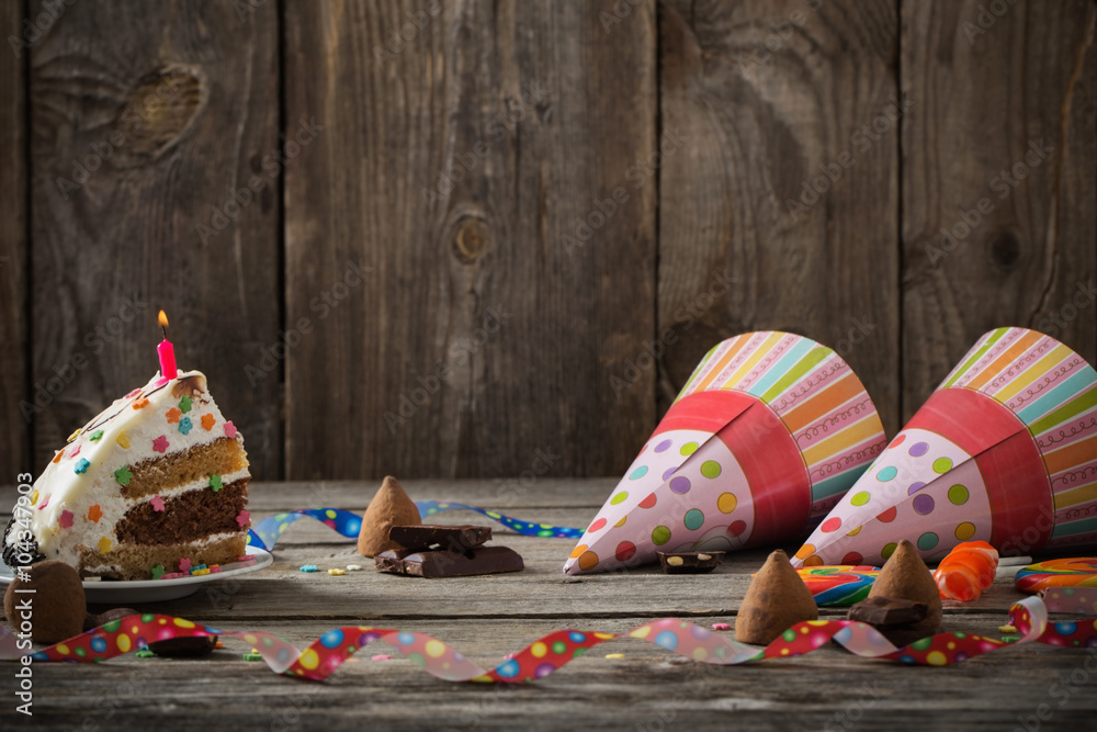 Fototapeta premium birthday background
