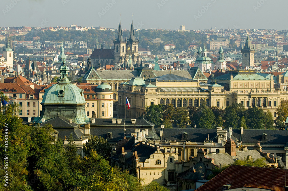 Prague - plan view