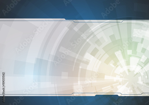 abstract document template, rotation and concentration image, vector illustration