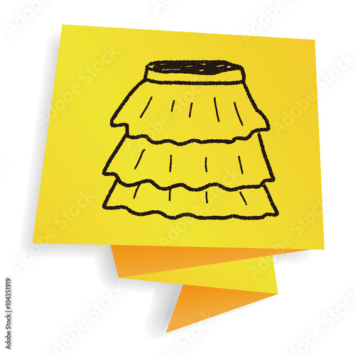 skirt doodle