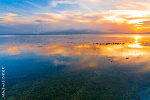 sunset  tropical sea © erainbow