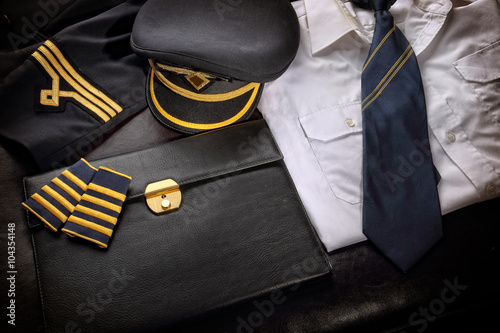 Fotografie, Obraz Pilot uniform