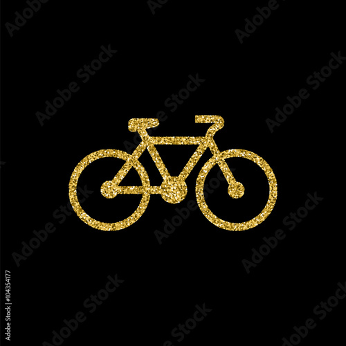 icon bicycle profile