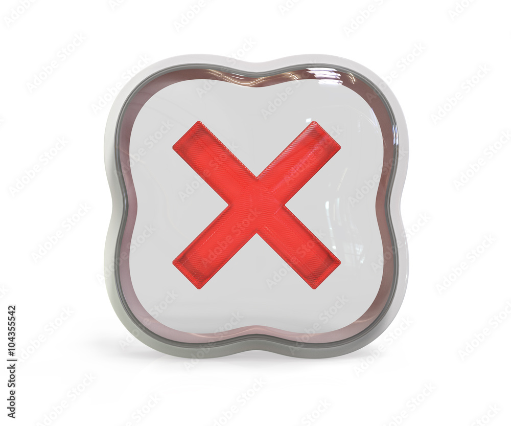 Obraz premium The 3D polished icon