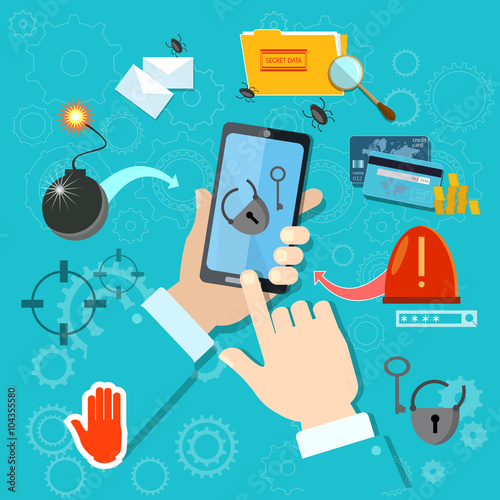 Hacking mobile smartphone